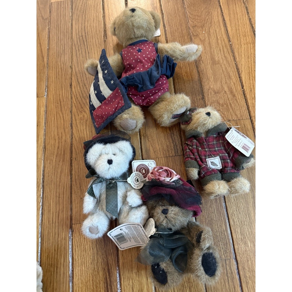 Boyds Bears Set Of 4 Vintage